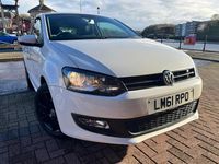 Begagnad VW Polo Match 60 HK (44 kW) 2011 Vit Halvkombi