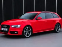 Used Audi A4 Black Edition 177 HP (130 kW) 2014 Red Estate