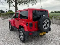 Used Jeep Wrangler Overland 200 HP (147 kW) 2017 Red SUV