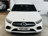 Used Mercedes A200 AMG line 150 HP (110 kW) 2019 White Hatchback