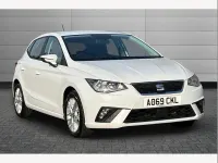 Used Seat Ibiza SE Technology 80 HP (58 kW) 2019 Nevada white Hatchback