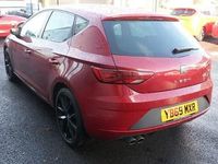 Used Seat Leon Black Edition 2019 Red Hatchback