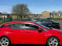Used Vauxhall Astra SRi 150 HP (110 kW) 2018 Red Hatchback