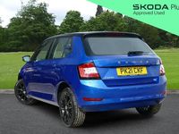 Used Skoda Fabia Colour Edition 94 HP (69 kW) 2021 Blue Hatchback