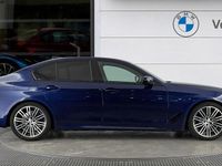 Used BMW 530 M Sport 265 HP (194 kW) 2020 Blue Sedan