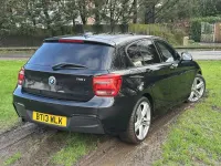 Used BMW 116 M Sport 136 HP (100 kW) 2013 Black Hatchback