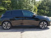 Used Peugeot e-208 Premium 100 kW (136 HP) 2022 Black Hatchback