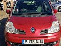Used Renault Modus Dynamique 112 HP (82 kW) 2008 Red MPV