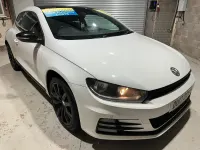 Used VW Scirocco Black Edition 150 HP (110 kW) 2017 White Coupe