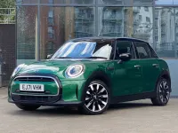 Used Mini Cooper Exclusive 2021 Green Hatchback