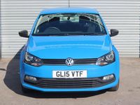 Used VW Polo S 2015 Blue Hatchback