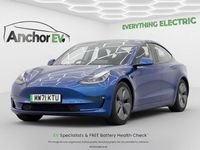 Used Tesla Model 3 Long Range AWD 254 kW (346 HP) 2021 Blue Sedan