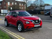 Używany Nissan Juke Acenta 2020 Czerwony SUV