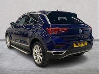 Used VW T-Roc SEL 150 HP (110 kW) 2018 Blue SUV