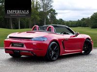 Used Porsche 718 Boxster 2018 Red Cabriolet