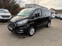 Used Ford Transit Custom Limited 130 HP (95 kW) 2021 Black Van