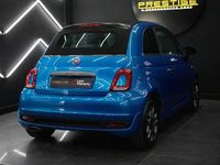 Used Fiat 500C S 69 HP (50 kW) 2017 Blue Cabriolet