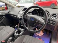 Used Ford Fiesta Zetec 2013 Red Hatchback