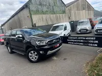 Used Ford Ranger Limited 2020 Black Pickup