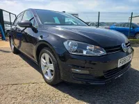Used VW Golf VII Edition 125 HP (91 kW) 2016 Black Hatchback
