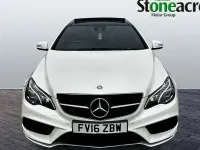 Used Mercedes E220 AMG line 177 HP (130 kW) 2016 White Coupe