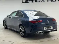 Used Mercedes CLA200 AMG line 163 HP (119 kW) 2022 Blue Coupe