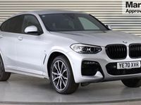 Used BMW X4 M Sport 190 HP (139 kW) 2020 Silver SUV