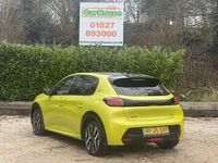 Used Peugeot e-208 GTi 100 kW (136 HP) 2024 Yellow Hatchback