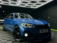 Used BMW 120 M Sport 2017 Blue Hatchback