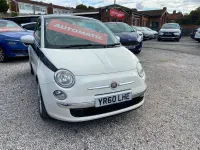 Used Fiat 500 Lounge 69 HP (50 kW) 2010 White Hatchback
