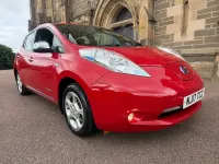 Used Nissan Leaf Acenta 80 kW (109 HP) 2017 Red Hatchback