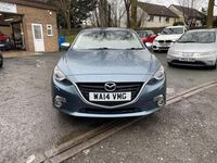 Begagnad Mazda 3 120 HK (88 kW) 2014 Blå Halvkombi