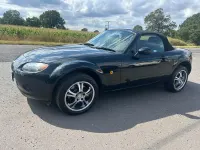 Used Mazda MX5 126 HP (92 kW) 2007 Black Cabriolet