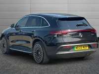 Used Mercedes EQC400 AMG Line Premium 300 kW (408 HP) 2022 Black SUV