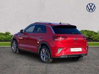 Used VW T-Roc R-line 150 HP (110 kW) 2022 Red SUV