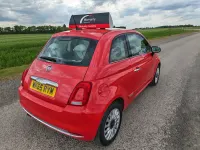 Used Fiat 500 Lounge 2016 Pink Hatchback
