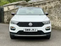 Used VW T-Roc SE 115 HP (84 kW) 2018 White SUV