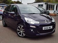 Used Citroën C3 Platinum 2017 Blue Hatchback