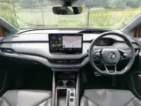 Used Skoda Enyaq iV vRS 219 kW (299 HP) 2023 Orange SUV