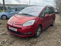 Used Citroën Grand C4 Picasso Exclusive 2010 Red MPV