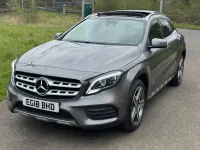 Usado Mercedes GLA250 AMG Line Premium Plus 211 HP (155 kW) 2018 Cinzento SUV