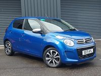 Używany Citroën C1 Shine 72 KM (52 kW) 2021 Niebieski Hatchback