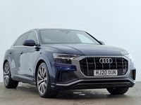 Used Audi Q8 S-Line 286 HP (210 kW) 2020 Blue SUV