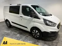 Used Ford Transit Custom 105 HP (77 kW) 2018 White Van