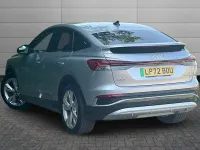 Used Audi Q4 Sportback e-tron S-Line 123 kW (168 HP) 2023 Floret silver SUV