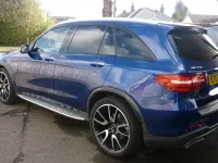 Used Mercedes GLC43 AMG Premium Plus 400 HP (294 kW) 2017 Blue SUV