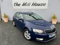 Used Skoda Octavia SE 105 HP (77 kW) 2014 Blue Estate
