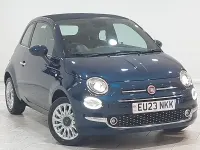 Used Fiat 500C 70 HP (51 kW) 2023 Blue Cabriolet