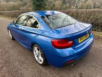 Used BMW 228 M Sport 245 HP (180 kW) 2014 Blue Coupe