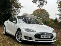 Used Tesla Model S 278 kW (379 HP) 2014 White Hatchback